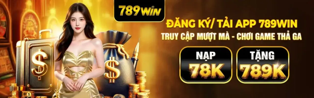Sảnh Nổ Hũ RongVang789 với đồ họa vàng rực rỡ và biểu tượng jackpot